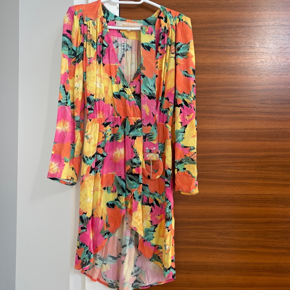 Jen’s Pirate Booty multi color print dress